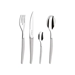 Lou Laguiole Coffret de 24 couverts Gamme Jet - Argent