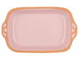 La Dehesa Cazuela en Terre Cuite Rectangulaire avec Anses 23 cm Rose (Set de 8)