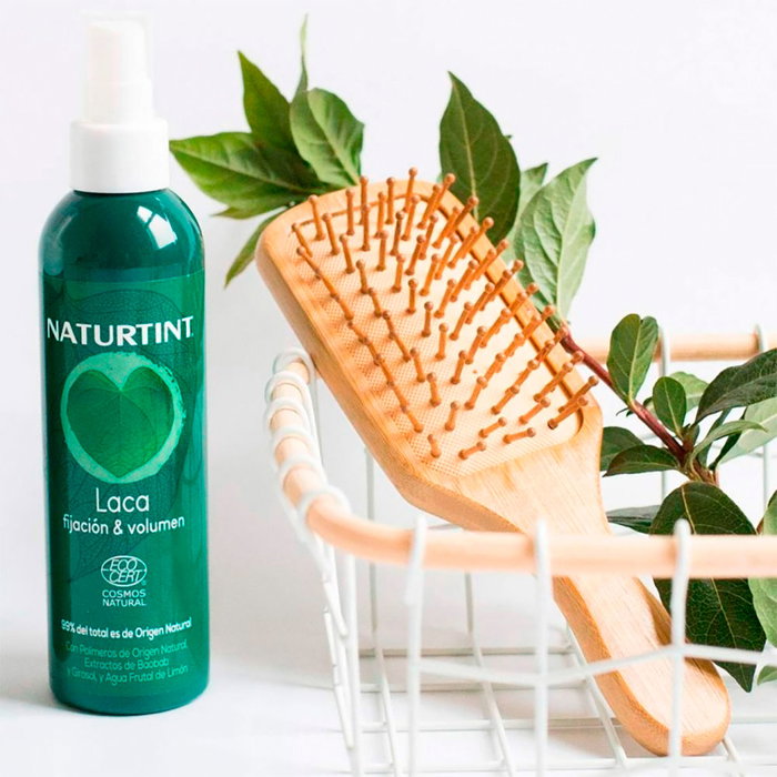 Naturtint Laque Écologique Fixante Volume 175 ml - Tenue Longue Brillance Naturelle - 99,6% d'Ingrédients d'Origine Naturelle - Certifiée COSMOS