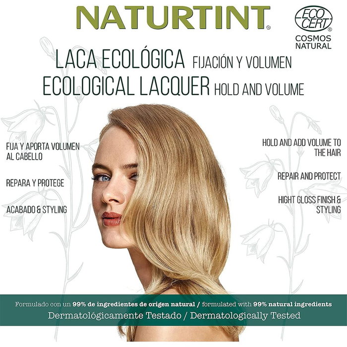 Naturtint Laque écologique pour fixation et volume 175 ml Naturtint Laque écologique pour fixation et volume 175 ml