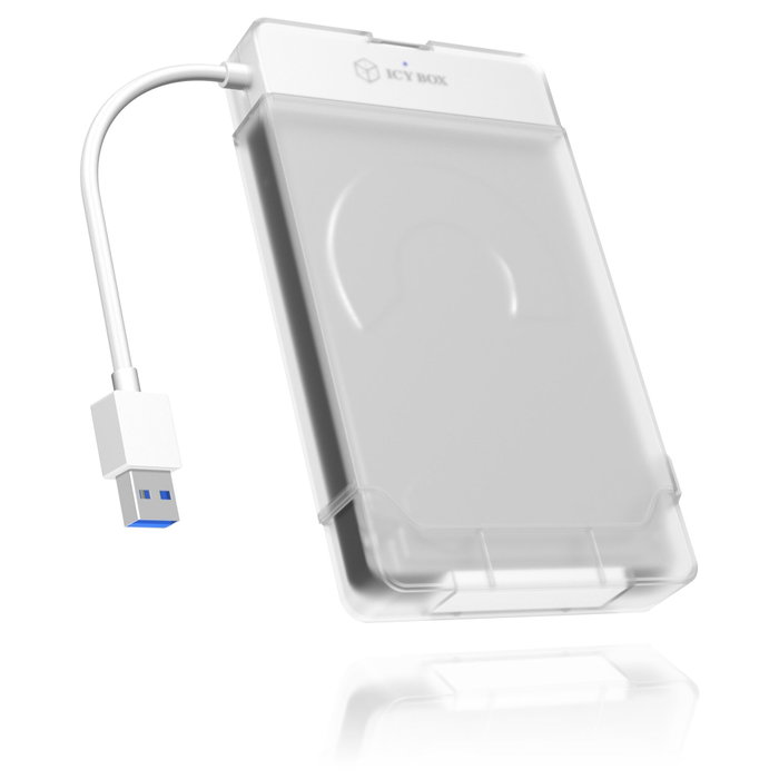 Icy IB-AC703-U3 Boîtier externe pour 1x HDD/SSD 2,5 pouces SATA III USB 3.0 Type-A