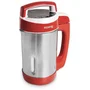 H.Koenig MXC18 Blender chauffant 850 W 1,1 L Inox - Soupe & compote - 2 programmes de cuisson (rouge)