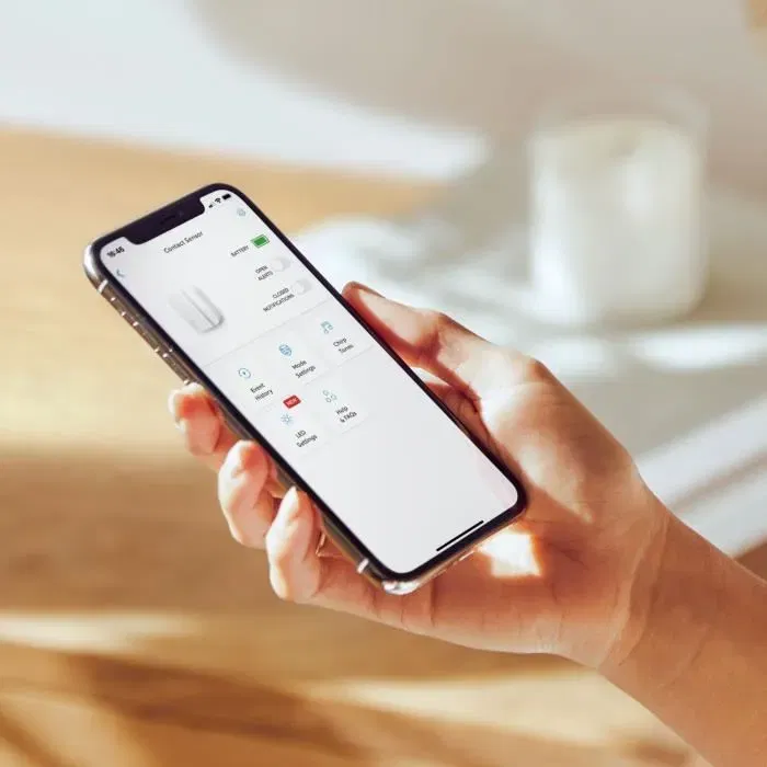 Ring - Kit d'alarme sans fil de 2ème génération - 5 pièces - Capteur de mouvement et détecteur de porte