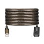 Câble Rallonge à USB Ewent 65 TU65U7005F Noir 25 m