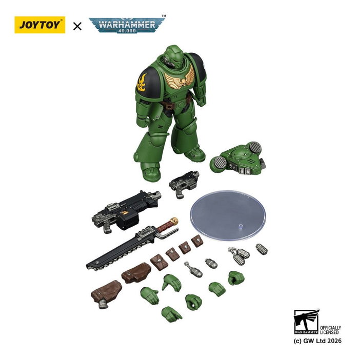 Joy Toy Warhammer 40,000 figurine Salamanders Intercessor 12 cm