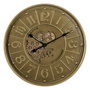 BigBuy Home Horloge Murale Doré Fer 60 x 8 x 60 cm