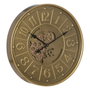 BigBuy Home Horloge Murale Doré Fer 60 x 8 x 60 cm