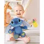 Clementoni Peluche Musicale Stitch Disney - Ultra Douce avec Berceuses et Effets Sonores - Pour Bébé 12 Mois et Plus