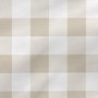 Housse de couette non rembourrée HappyFriday Basic Kids Vichy Beige 90 x 200 cm