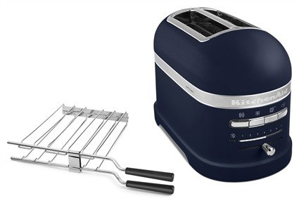 Kitchenaid 5KMT2204 EIB Grille-pain 2 tranches Bleu foncé avec capteur thermique électronique et puissance constante