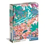 Clementoni - Puzzle Compact 1000 Pièces - Sunday at the Beach - Puzzle Adulte