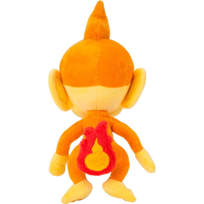 JAZWARES - Peluche Pokémon Chimchar - Peluche Officielle - 20 cm