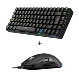 Hiditec Combo Gaming Clavier Mécanique 75% et Souris GX30 PRO Noir