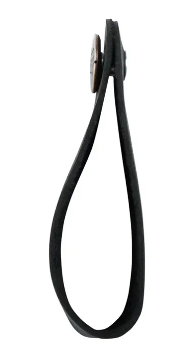 LEVYS Adaptateur de sangle pour guitare acoustique en cuir noir LEVYS Adaptateur de sangle pour guitare acoustique en cuir noir