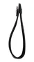 LEVYS Adaptateur de sangle pour guitare acoustique en cuir noir