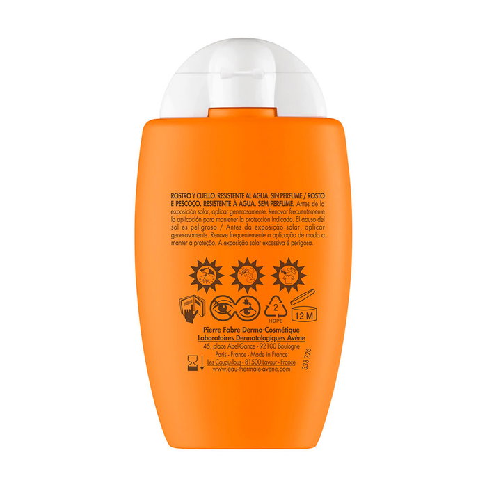 Avène Solaire Ultra Fluide Invisible Peaux Sensibles SPF 50 50 ml