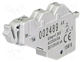 ETI POLAM Broches de support EB2S, ED2S SPDT 230VAC 3A