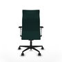 Piqueras Y Crespo Fauteuil Albacete Vert Bouteille avec Mécanisme Synchro et Accoudoirs ByN