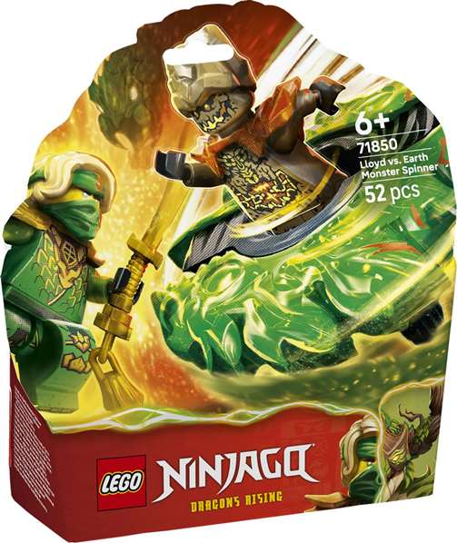 LEGO NINJAGO Lloyd vs Spinner du Monstre de Terre