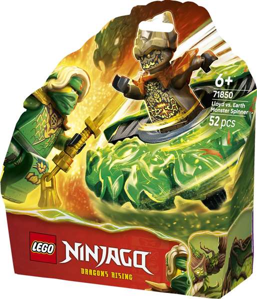 LEGO NINJAGO Lloyd vs Spinner du Monstre de Terre