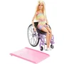 Barbie Poupée Fashionistas HJT13 avec fauteuil roulant - Célébration de la diversité et de la mode