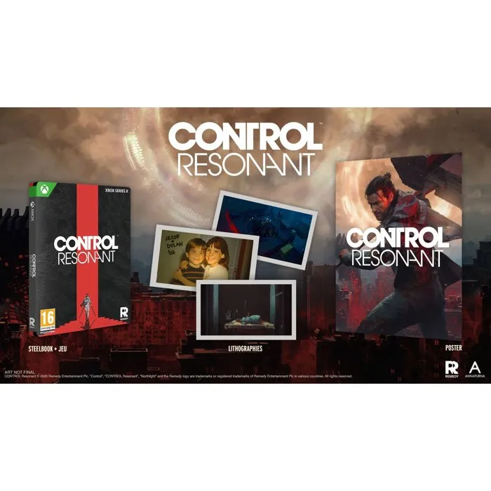 Just For Games Control ResonanT Steelbook Edition - Jeu Xbox Series X