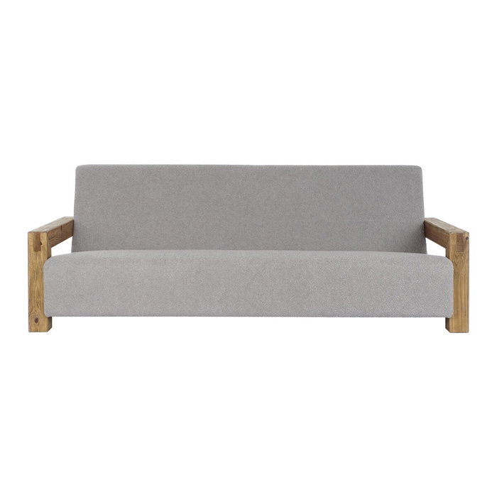 DKD Home Decor Canapé Moderne Gris clair et Naturel DKD Home Decor Canapé Moderne Gris clair et Naturel