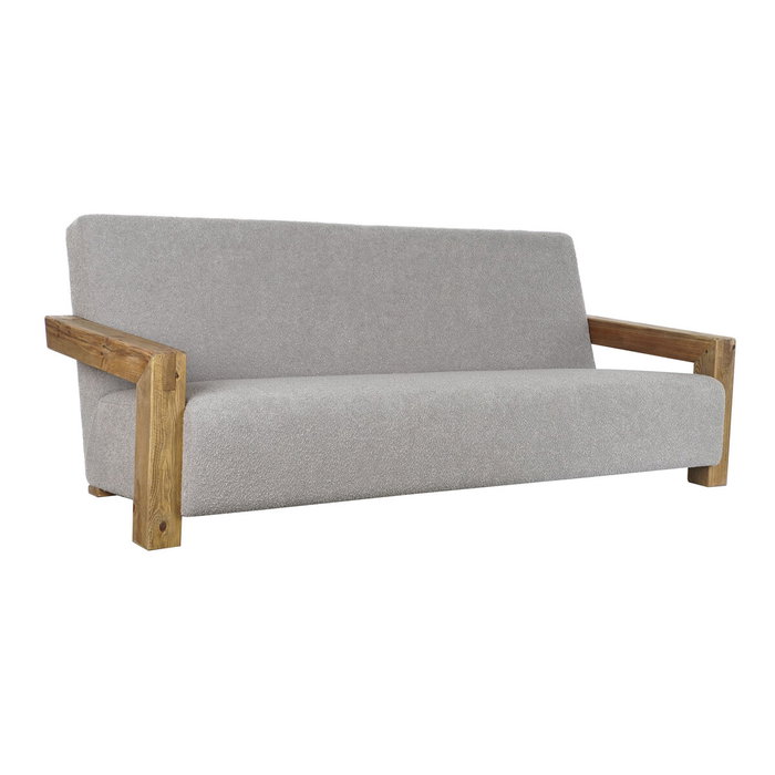 DKD Home Decor Canapé Moderne Gris clair et Naturel DKD Home Decor Canapé Moderne Gris clair et Naturel
