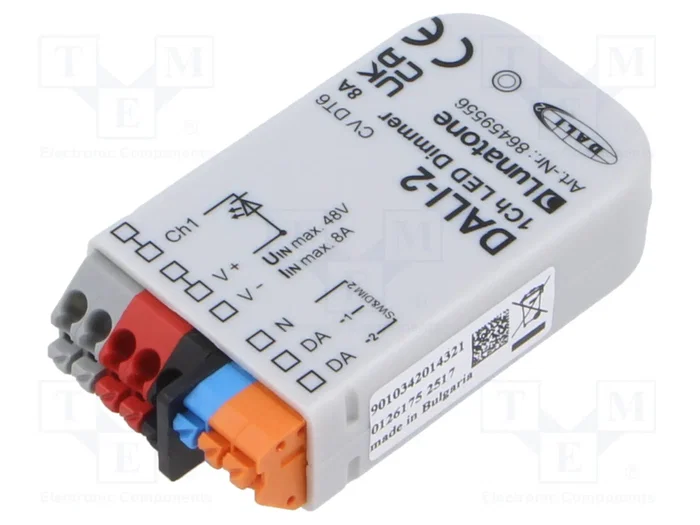 Lunatone Contrôleur LED DALI/DALI 2 12-48V DC 8A