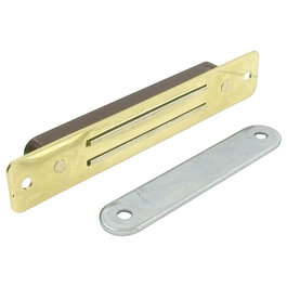 HERRAJES ALK Fermeture magnétique encastrable pour porte coulissante en laiton