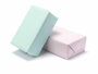 Arte Regal Rouleau Papier Cadeau 70x200 cm Rayures Rose Pâle Vert Menthe (Set de 50)