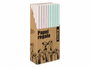 Arte Regal Rouleau Papier Cadeau 70x200 cm Rayures Rose Pâle Vert Menthe (Set de 50)
