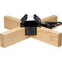 Krinner Kopenhagen Pine Support de sapin de Noël 2,5 m/12 cm
