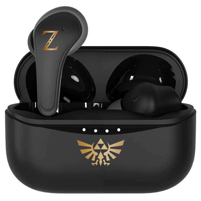 OTL TECHNOLOGIES Ecouteurs Bluetooth sans fil True Wireless Stereo (TWS) thème Legend of Zelda Nintendo - Earbuds pour enfant - Autonomie 6h
