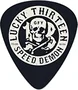 Dunlop Lucky 13 Series III Speed Demon Pack de 36 médiators 0,73 mm - Dimensions 11,5 x 10 x 0,5 cm