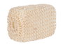 Berilo Éponge Tressée Normale Avec Anse Naturelle 14x6x9 cm Sisal et Mousse Blanc Beige (Set de 24)