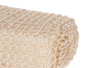Berilo Éponge Tressée Normale Avec Anse Naturelle 14x6x9 cm Sisal et Mousse Blanc Beige (Set de 24)