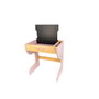 Muñecas Arias Bureau avec Tableau Noir et Banc Coffre Nature