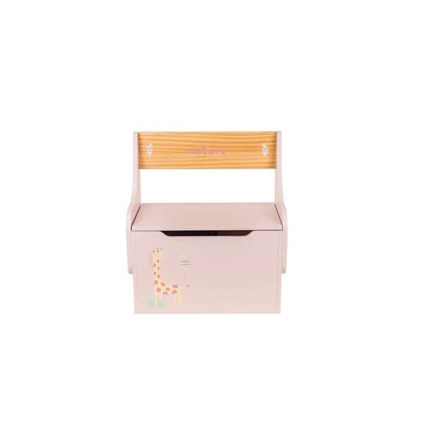Muñecas Arias Bureau avec Tableau Noir et Banc Coffre Nature