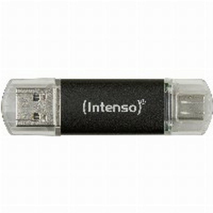 Clé USB INTENSO Anthracite 128 GB 128 GB SSD Clé USB INTENSO Anthracite 128 GB 128 GB SSD