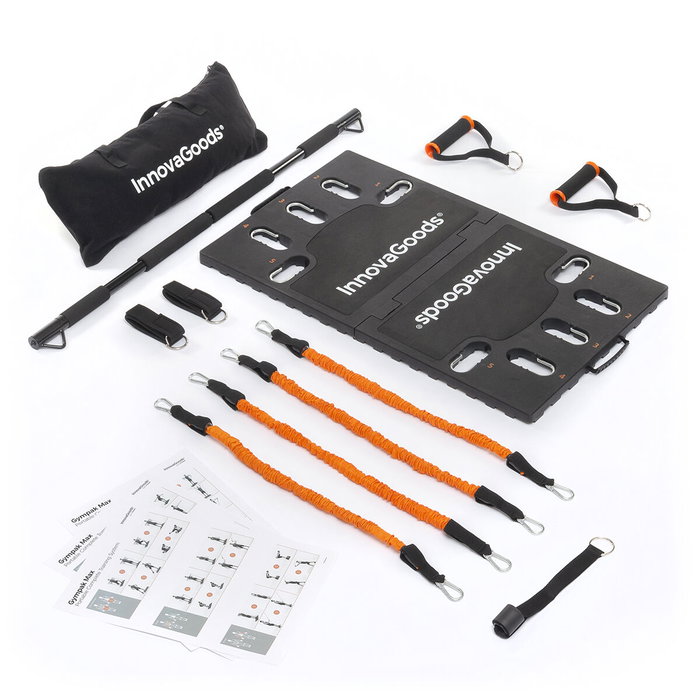 Pack système d'entraînement portable avec guide d'exercices et gilet sauna homme XL InnovaGoods