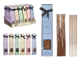 Acorde Lot de 30 Barres d'Encens avec Support 6 Parfums Assortis 30,5 x 6,5 x 2,5 cm (Set de 72)