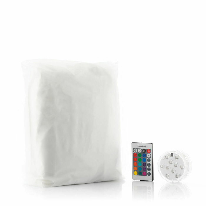 Pack Fauteuil Gonflable avec LED Multicolore et Siège gonflable avec LED multicolore et télécommande InnovaGoods Pack Fauteuil Gonflable avec LED Multicolore et Siège gonflable avec LED multicolore et télécommande InnovaGoods