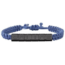 Police PJ26453BSUN.02 Bracelet en Nylon Bleu pour Homme