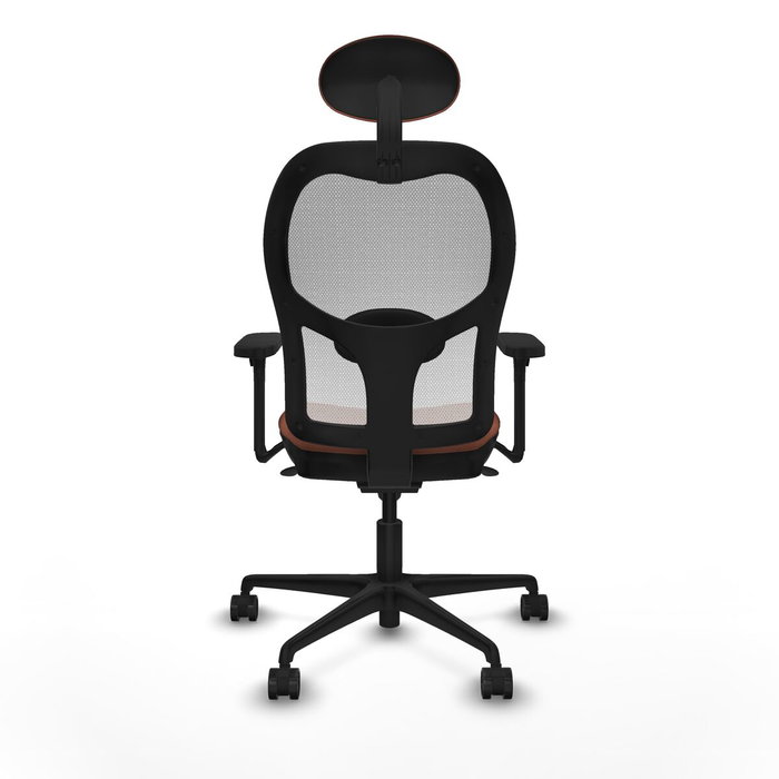 Piqueras y Crespo Chaise de Bureau Jorquera 3D036N1 Blanc Marron Piqueras y Crespo Chaise de Bureau Jorquera 3D036N1 Blanc Marron