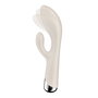 Vibration de Stimulation Double Satisfyer Spinning Rabbit 1 Blanc