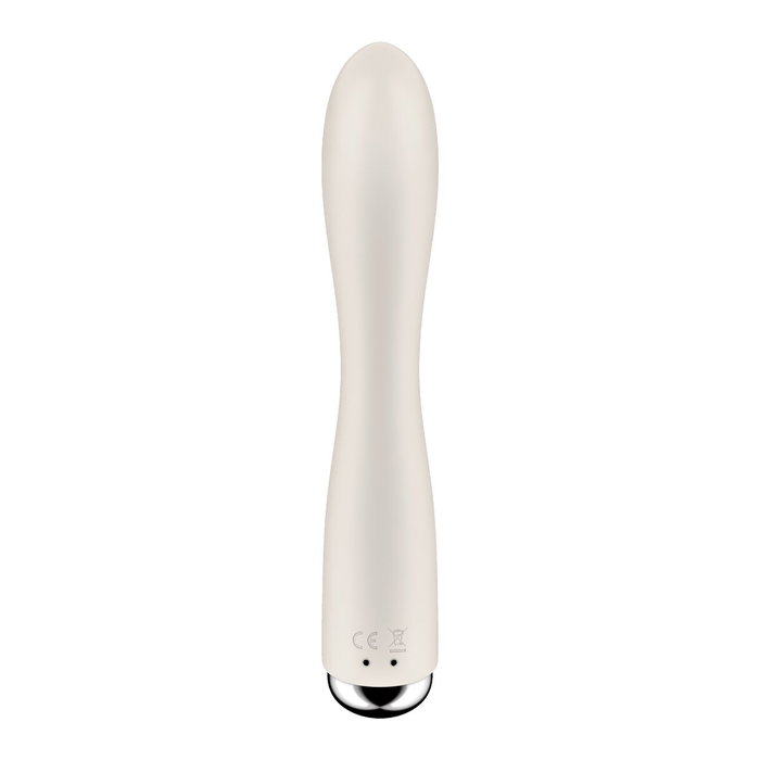 Vibration de Stimulation Double Satisfyer Spinning Rabbit 1 Blanc