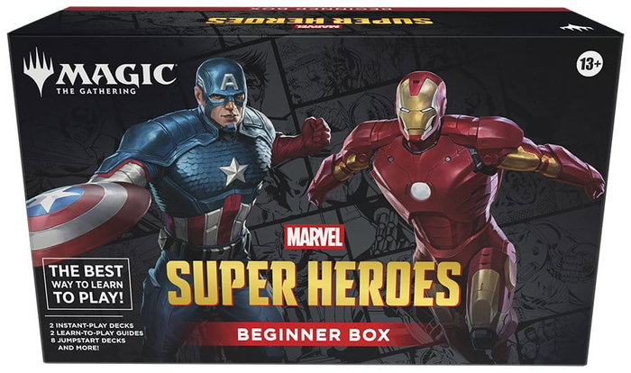 Wizards of the Coast Magic the Gathering Marvel Super Heroes boîtes d'apprentissage (3) *ANGLAIS* Wizards of the Coast Magic the Gathering Marvel Super Heroes boîtes d'apprentissage (3) *ANGLAIS*