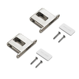 SALICE Contenedor Embutido - Charnière à connecter, finition nickel, recouvrement 12,5 - 16,5 mm