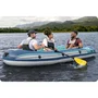 Bestway Trek X3 - Bateau gonflable 3 personnes, 294 x 137 cm, PVC durable, plancher gonflable, avec rames, pompe et kit de réparation